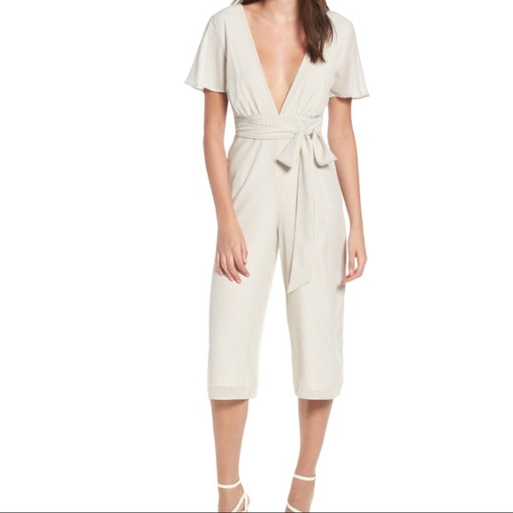 Culotte‎ Stripped Jumpsuit